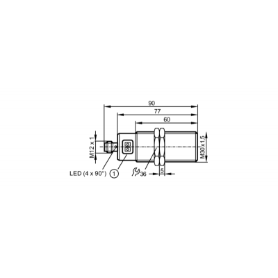 IFM Емкостной датчик ki5084 IFM Емкостной датчик ki5084