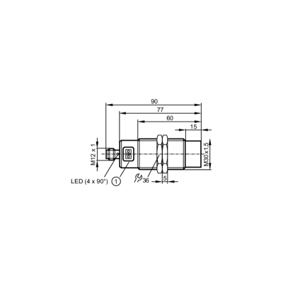 IFM Емкостной датчик ki5086 IFM Емкостной датчик ki5086