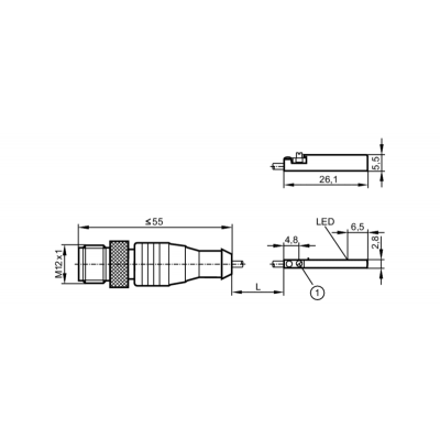 IFM Датчик цилиндров с элементом gmr mk5371 IFM Датчик цилиндров с элементом gmr mk5371