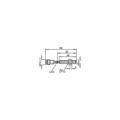 IFM Индуктивный датчик ie5203 IFM Индуктивный датчик ie5203