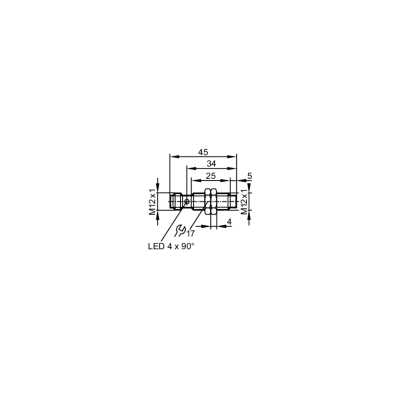 IFM Индуктивный датчик ifs245 IFM Индуктивный датчик ifs245