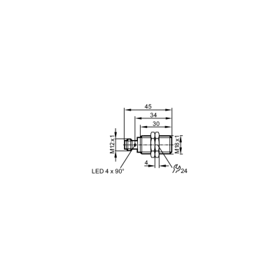 IFM Индуктивный датчик igc204 IFM Индуктивный датчик igc204