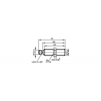 IFM Индуктивный датчик igc224 IFM Индуктивный датчик igc224