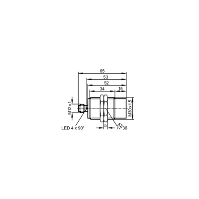 IFM Индуктивный аналоговый датчик с io-link ii5914 IFM Индуктивный аналоговый датчик с io-link ii5914