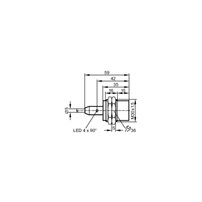IFM Индуктивный датчик iit208 IFM Индуктивный датчик iit208