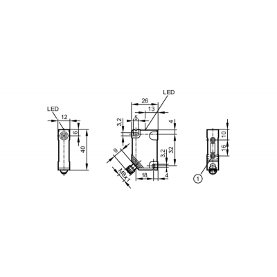 IFM Индуктивный датчик in5269 IFM Индуктивный датчик in5269