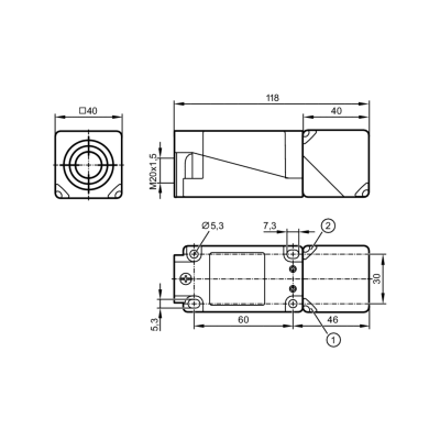 IFM Индуктивный датчик iv0009 IFM Индуктивный датчик iv0009