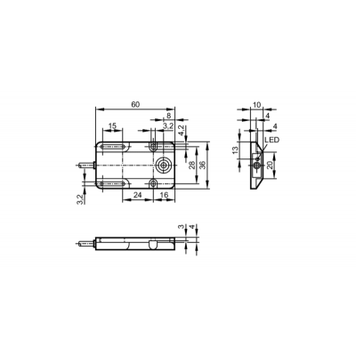 IFM Индуктивный датчик iw5051 IFM Индуктивный датчик iw5051